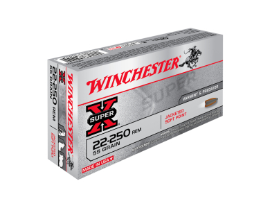 Winchester .22-250 Rem. Super-X Power Point 3,56 g / 55 gr.