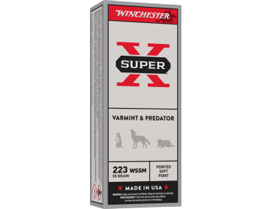 Winchester .223 Rem. WSSM Super-X Power Point 3,56 g / 55 gr